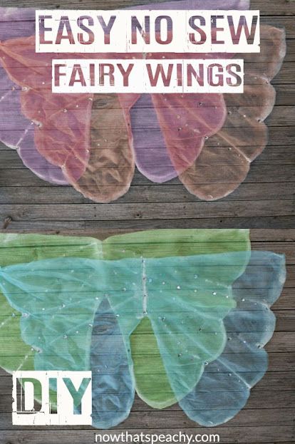 Diy Fairy Accessories Costume, How To Make Fairy Wings, Easy Fairy Wings, Fairy Wings Tutorial, Wings Tutorial, Diy Fairy Wings, Fairy Costume Diy, Diy Elastic, Diy Wings