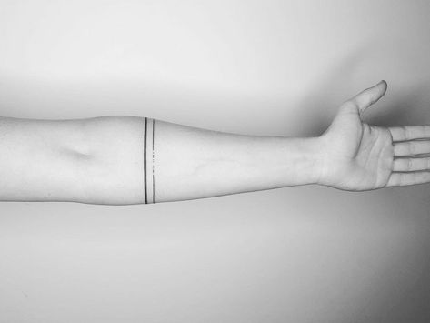 101 Best Morse Code Tattoo Ideas You Have To See To Believe! 8 Outsons Morse Code Tattoo Ideas, Code Tattoo Ideas, Straight Line Tattoo, Line Tattoo Arm, Code Tattoo, Morse Code Tattoo, Band Tattoos For Men, Around Arm Tattoo, Forearm Band Tattoos