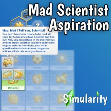 Mad, Mad I Tell You, Scientist Aspiration The Sims 4 Cc Aspiration, Mad Scientist Sims 4 Cc, Aspiration Sims 4 Cc, Sims 4 Fashion Authority, Ts4 Scientist Cc, Scientist Sims 4 Cc, Sims 4 Evil Cc, Get To Work Sims 4 Cc, Sims 4 Mental Health Cc