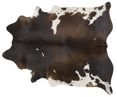 Chocolate & White Brazilian Cowhide Rug from the Cowhide Rugs collection at Modern Area Rugs Brown Cowhide Rug, Living Room Classic, White Cowhide Rug, Brown Cowhide, Hide Rug, Rug Texture, Cowhide Rug, Leather Hide, Cow Hide