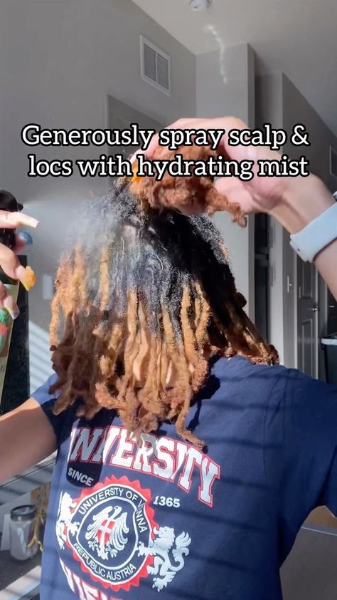 FreeTheRoots - How do you hydrate your locs? 💦 We won’t... Hydrating Locs, Loc Maintenance Tips, Spray For Locs, Loc Maintenance, Night Face Cream, Hydrating Mist, Beauty Room, Skin Problems, Face Cream