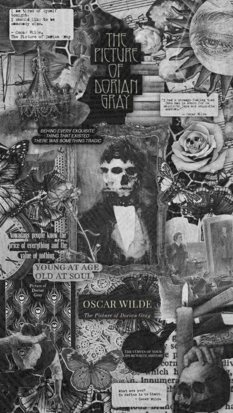 the picture of Dorian Gray #wallpaper #vibes #oscarwilde #thepictureofdoriangray #wallpaper #black #vintage #aesthetic #dream Dorian Gray Wallpaper, Black Vintage Aesthetic, Dorian Gray Book, Grey Academia, Mystic Wallpaper, Dorian Grey, The Picture Of Dorian Gray, Dark Academia Wallpaper, Picture Of Dorian Gray