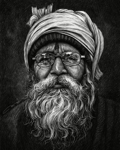 Old Man Pencil Sketch, Charcole Sketches Portraits, Old Man Portrait Black And White, Glass Marking Pencil Art, Charcole Sketch, Hyper Realistic Sketches, Old Man Sketch, Charcole Drawings, Pencil Sketch Portrait