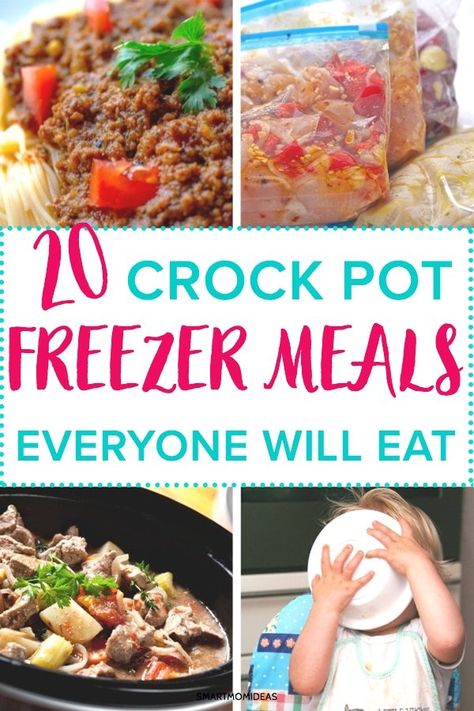 Healthy Crockpot Freezer Meals Families, Crock Pot Freezer Meals, Meals For Busy Moms, Braised Beef Recipes, Crock Pot Dinner, Meals Crockpot, Healthy Breakfast Bowl, Toddler Snack, Slow Cooker Freezer Meals