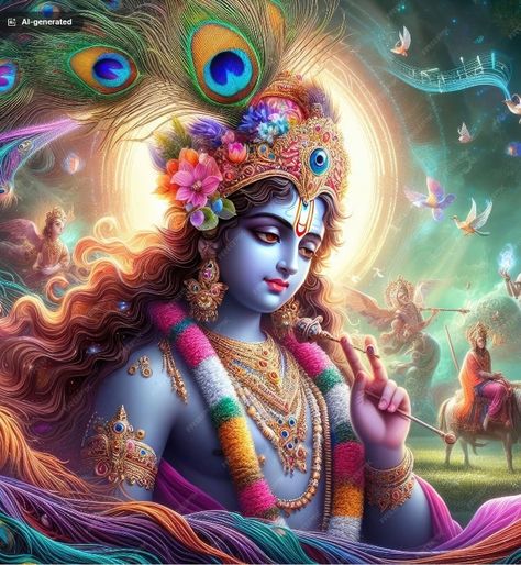 Goddess Radha, Krishna Flute, Shree Krishna Wallpapers, Krishna Wallpapers, Lord Shiva Statue, Shiva Statue, Shri Krishna, Krishna Painting, Krishna Wallpaper