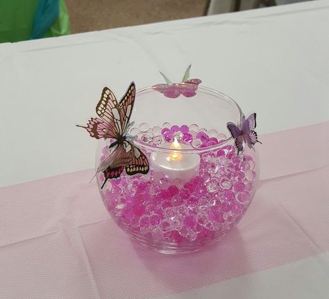 Cute Butterfly Centerpieces, Butterfly Centrepiece Ideas, Butterfly Shower Centerpieces, Simple Butterfly Centerpiece Ideas, Butterfly Centerpieces Birthday, Butterfly Centerpiece Ideas Diy, Easy Centerpiece Ideas, Baby Shower Butterfly Theme Centerpieces, Diy Butterfly Centerpieces