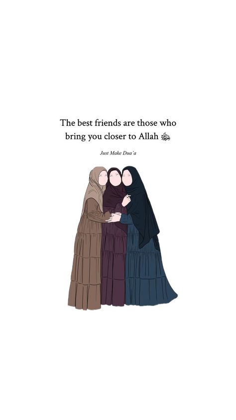 Hijabi Friends, Islamic Quotes Friendship, Besties Quotes, Motivational Posts, Good Deeds, Best Friend Quotes, Quran Quotes Inspirational, Prophet Muhammad, Quran Quotes