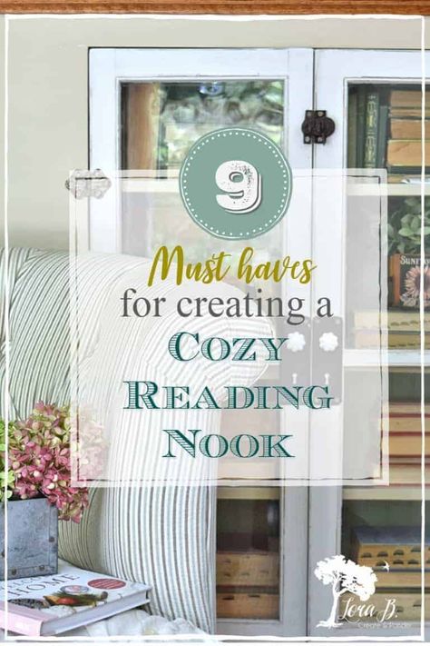 9 must-haves for creating a cozy reading nook in your kitchen that will be a welcoming gathering place. Cozy Sitting Area In Kitchen, Reading Nook In Kitchen, Sitting Area In Kitchen, Small Scale Furniture, Dresser In Living Room, Fireplace Sitting Area, Small Sitting Area, Cozy Sitting Area, Cheap Bedroom Decor