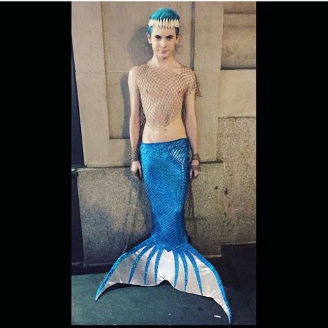 Merman costume                                                       … Boy Mermaid Costume, Sea Magick, Merman Costume, Male Mermaid, Mermaid Costumes, Mermaid Man, Fantasy Mermaids, Mermaid Costume, Boy Costumes