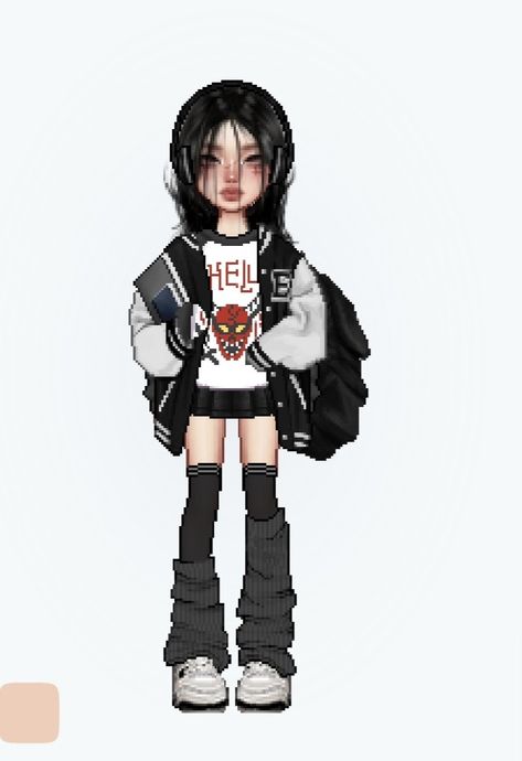 Ever Skies Outfits Game Y2k, Everskies Outfits Y2k, Everskies Y2k, Everskies Avatar, Dark Cool, Everskies Outfits, Fashion Design Template, Bratz Inspired Outfits, Fashion Gal