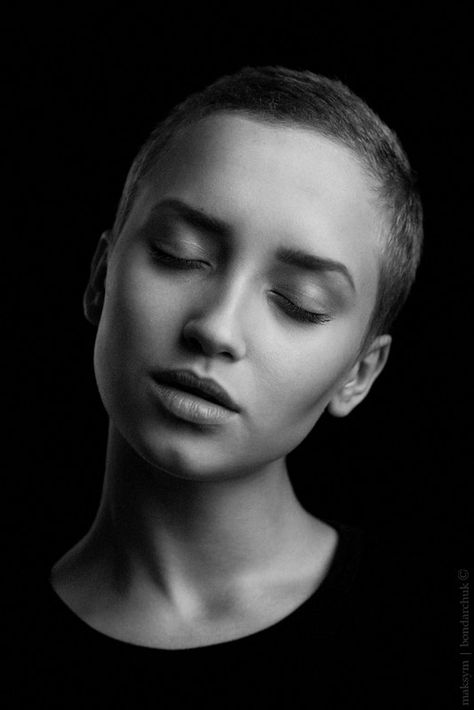 Portrait | Maksym Bondarchuk | Flickr Albert Einstein Photo, High Contrast Photography, Shadow Portraits, Portrait Photography Lighting, Low Key Portraits, Black And White Models, Black And White Face, Photographie Portrait Inspiration, Portrait Photography Women