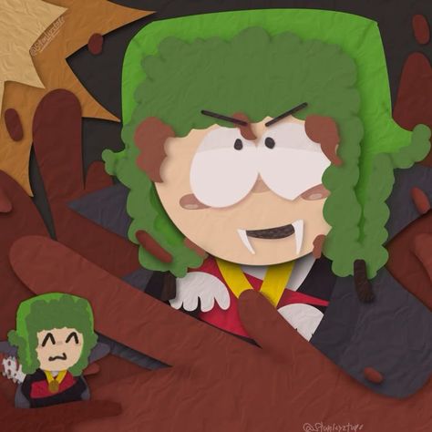 Kyle Plushie South Park, Kyle Broflovski Vampire, Ginger Hair Pfp, South Park Banner, Vampire Kyle, Kyle Pfp, Kyle Broflovski Icon, South Park Kyle Broflovski, South Park Pfp