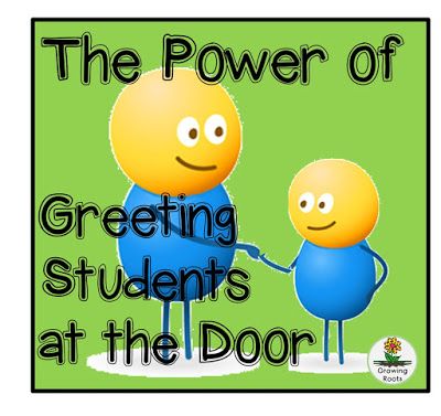 Growing Roots: The Power of Greeting Students at the Door Classroom Community Activities, Special Education Behavior, Classroom Engagement, Tips For Teachers, First Grade Lessons, Rules Poster, Classroom Rules Poster, Conscious Discipline, Teaching Organization