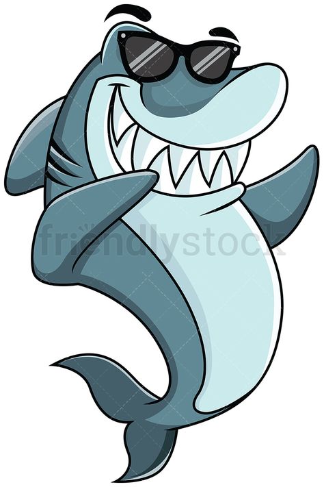 Shark Drawing Easy, Badass Drawings, Cartoon Sea Animals, Zoo Ideas, Shark Drawing, Business Cartoons, Shark Coloring Pages, Shark Logo, Shark Art