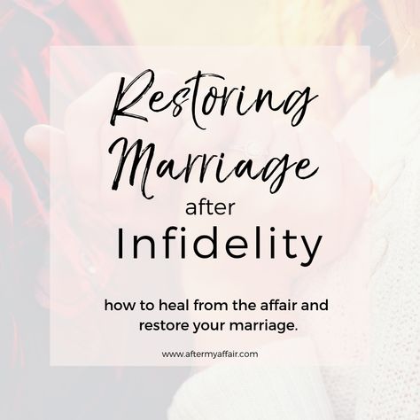 Blog ideas to help with restoring your marriage after infidelity.  Also, the role of forgiveness and going to God in prayer plays in healing after an affair.#restoringmarriage #affairrecoverymarriage #infidelityinmarriage Restoring Marriage, Rekindle Marriage, Marriage After Infidelity, After Infidelity, Real Advice, Surviving Infidelity, Rekindle Love, Marriage Restoration, Affair Recovery