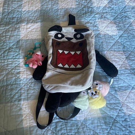 Y2k Plush Backpack, Cute Plush Travel Bag, Possum Backpack, Kuromi Backpack Plush, Backpack Plush Keychain, Backpacks