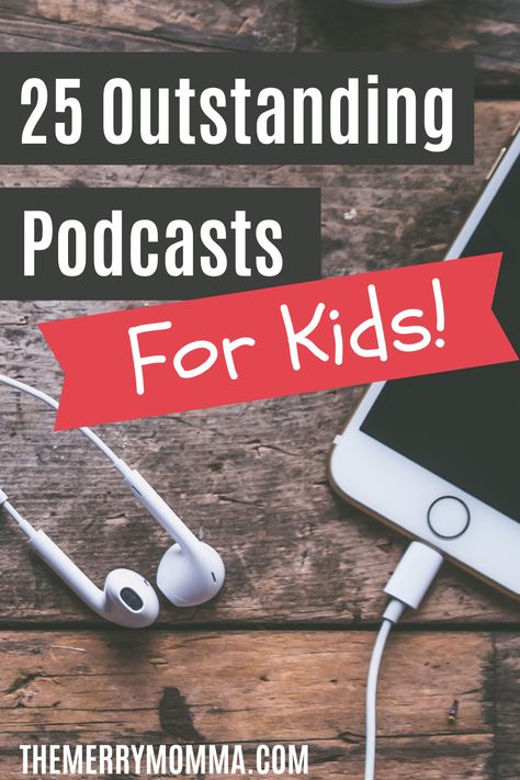 Have you ever thought to listen to podcasts with your kids? If you’re looking for fun and learning for your kids, check out these podcasts for kids!