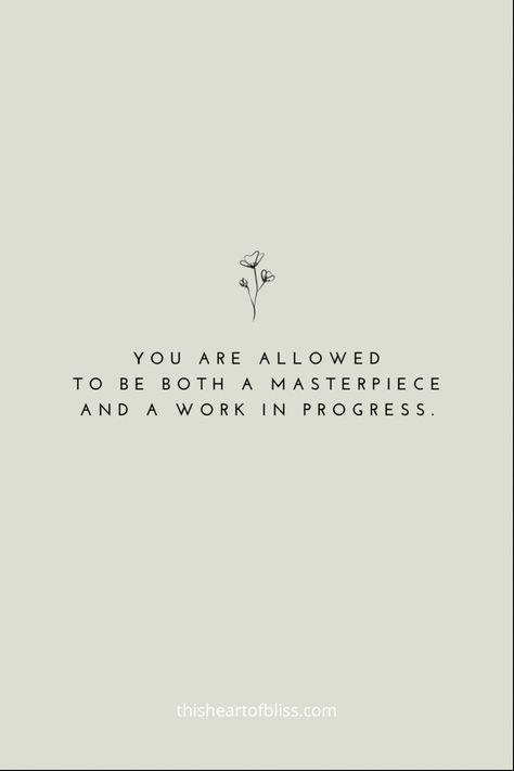 You are allowed to be both a masterpiece and a work in progress - Self love quotes Loving Urself Quotes, Quotes About Self Image, Beautiful Quotes About Self Love, Inspirational Quotes Positive Self Love, You Are Best Quotes, Self Care Love Quotes, Positive Quotes About Yourself, Self Finding Quotes, Start Loving Yourself Quotes