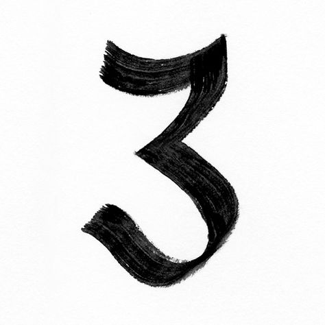 John Kane Smith 3 Typography Number, Number 3 Typography, Number 3 Tattoo Ideas, 3 Tattoo Number, Tanya Tagaq, Number 3 Tattoo, News Logo, 3 Tattoo, Graphic Design Images