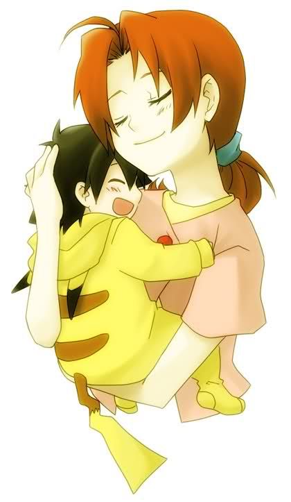 Aww, such an adorable pic with Ash as a baby. Satoshi Pokemon, Ash And Misty, Mega Pokemon, Ash Pokemon, Ash Ketchum, Pokémon Master, Cute Pokemon Wallpaper, All Pokemon, Pokemon Fan Art