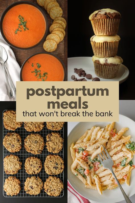 Hospital Snacks, Easy Postpartum Meals, Meals Postpartum, Passover Plates, New Mom Meals, Pregnancy Freezer Meals, Postpartum Meals, Good Meals, Nclex Questions