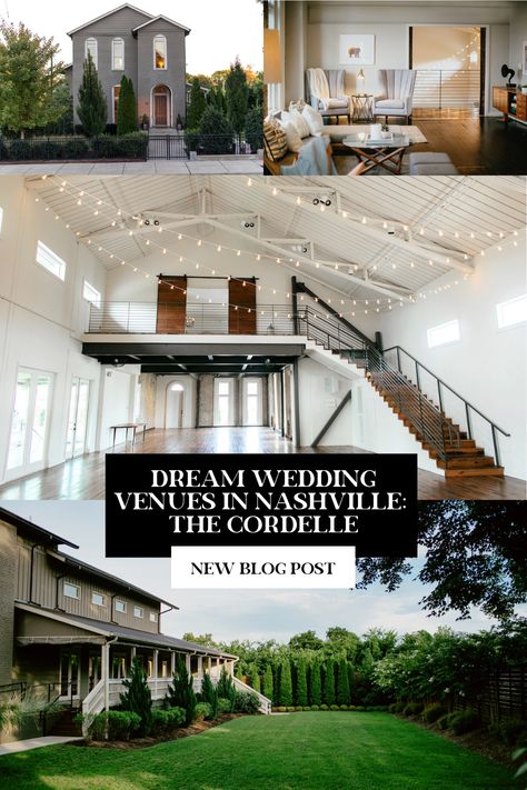 If you want an indoor and outdoor wedding in Nashville, The Cordelle is the wedding venue for you. Today’s blog post is about my top 5 dream wedding venues in Nashville, and The Cordelle definitely made the list! The Cordelle, Daisy Photo, Small Wedding Decor, Katie Daisy, Intimate Wedding Reception, Wedding Venues Indoor, Nashville Wedding Venues, Dream Wedding Venues, Wedding Venue Inspiration