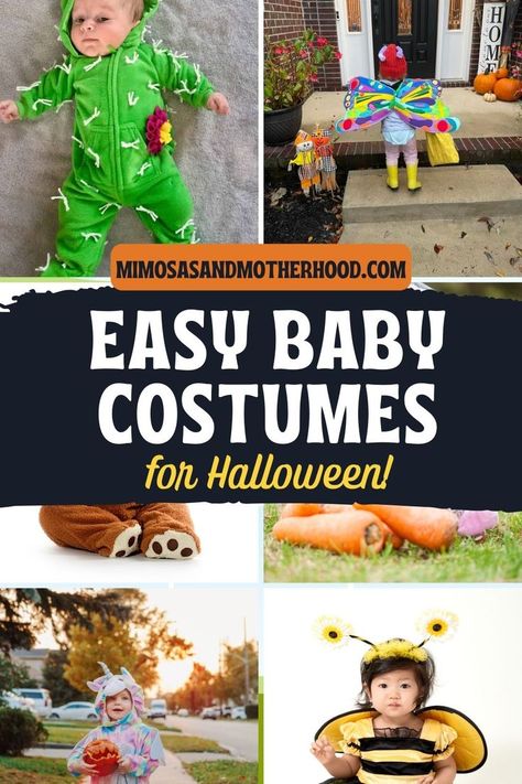 Spooky season is here, and there’s only one baby’s first Halloween. Find inspiration for the perfect baby Halloween costume with this collection of easy baby costumes for Halloween! Baby Costumes For Halloween, Baby Halloween Costume Ideas, Baby Halloween Costume, First Halloween Costumes, Costumes For Halloween, Baby First Halloween, Easy Halloween Costumes, Halloween Costume Ideas, Baby Halloween Costumes