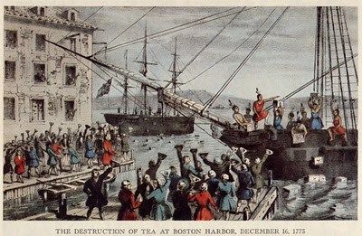 What tea was thrown overboard into Boston Harbor? - T Ching Battle Of Bunker Hill, The Boston Tea Party, Boston Tea Party, Boston Tea, Boston Harbor, American Colonies, Bunker Hill, Historical Society, Photo Mugs