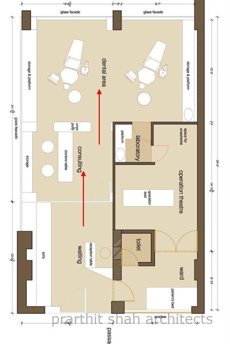 Clinic Interior Design Plan, Dental Clinic Design, Dentist Design, Klinik Gigi, Pediatric Dental Office, Dental Clinic Logo, Dentist Clinic, Eye Clinic, Dental Office Design Interiors