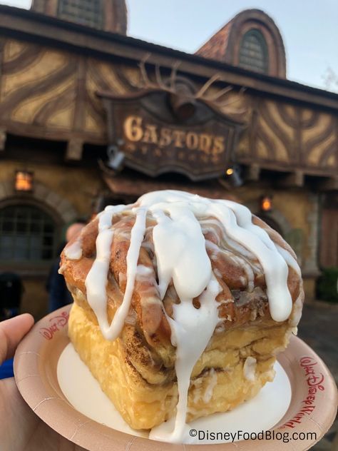 Get it! Gaston's Tavern Now Gives a Cup of Icing for Guests Who Want All the Good Stuff! Magic Kingdom Food, Disneyland Snacks, Disney Sweets, Disney Inspired Food, Disney Desserts, Disneyland Food, Disney Treats, Disney World Food, Disney Snacks