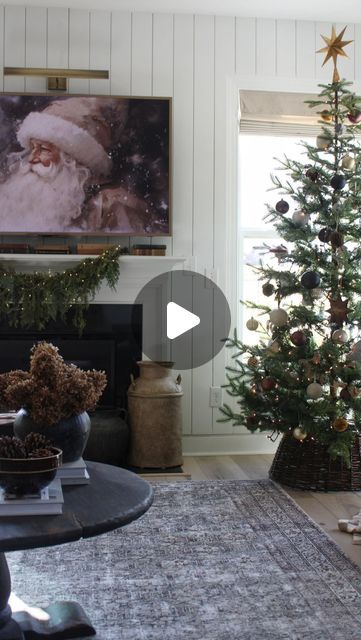 Patti Roberts on Instagram: "Last year’s Christmas…
I know many of you still aren’t ready to see this but by the time I get my Christmas stuff up this year, a lot of this stuff won’t be available any more. My staircase garland is made up of 3 affordable garlands from Target and I added in a few sprigs of dark dried eucalyptus. They are both in stock and linked on my LTK page. This Christmas tree is also in stock and a great price!! I’m making a few changes this year by adding some red ribbon, and some vintage finds. I also have some new furniture pieces that will be making their appearances shortly, so stick around ☺️

#foyerinspo #foyerideas #vintagemodern #gallerywallideas #gallerywallinspo #staircaseideas #entrywayideas #curatedvibe #makehomematter #makehomeyours #christmasgarland #chri Staircase Garland, Dried Eucalyptus, Home Interior Ideas, Festive Decor, Christmas Stuff, Christmas Garland, Furniture Pieces, Red Ribbon, Interior Ideas