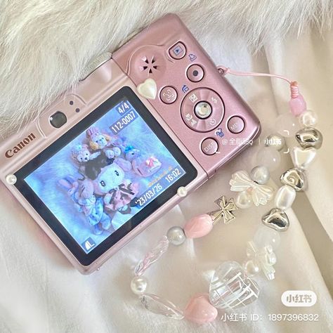 Canon Pink Camera, Coquette Digital Camera, Pink Sony Camera, Pink Digital Aesthetic, Pink Polaroid Camera Aesthetic, Pink Canon Camera, Compact Camera Aesthetic, Pink Digital Camera Aesthetic, Asthetic Cameras