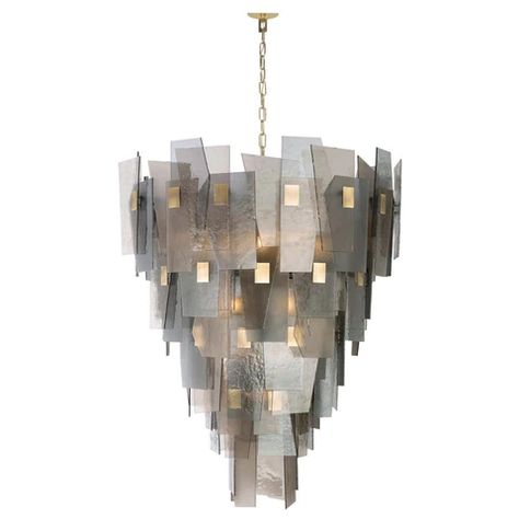 Glam Chandelier, Designer Chandeliers, Italian Art Deco, Shell Chandelier, Art Deco Table Lamps, Statement Chandeliers, Silver Chandelier, Italian Chandelier, Art Deco Chandelier