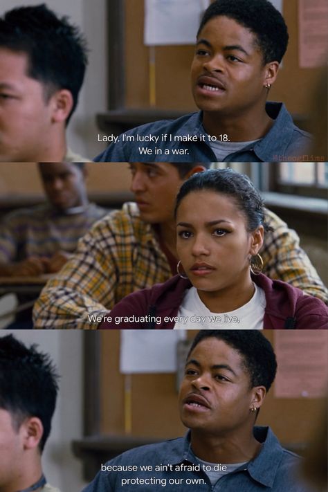 A quote from the movie freedom writers (2007) Freedom Writers Quotes, Freedom Writers Movie, Freedom Writers, Writers Quotes, Quotes Movie, Writer Quotes, The Best Films, Words Of Affirmation, Favorite Movie