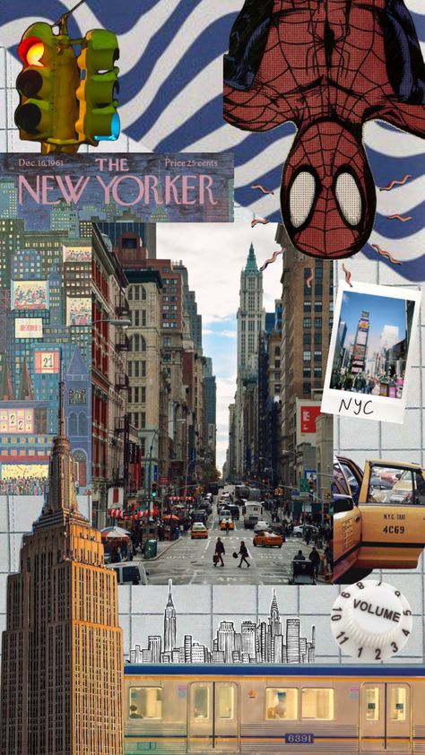 #spiderman #nyc #newyork #newyorkcity #spidermanaesthetic #marvel #marvelcomics #newyorkaesthetic #newyorkgirl #city #cityaesthetic Spiderman In New York, Nyc Spiderman Aesthetic, Spiderman New York, Nyc Spiderman, Disney Cars Wallpaper, New York Movie, Spider Man Trilogy, Movie Collage, Aesthetics Wallpaper