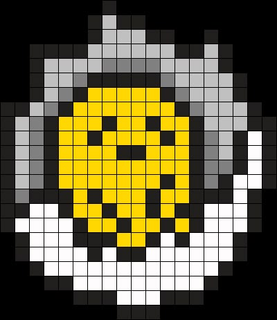 Gudetama Perler, Gudetama Pixel Art, Books Pixel Art, Kandi Cuff Patterns, Kandi Cuffs, Easy Perler Bead Patterns, Tiny Cross Stitch, Fuse Bead Patterns, Kandi Cuff