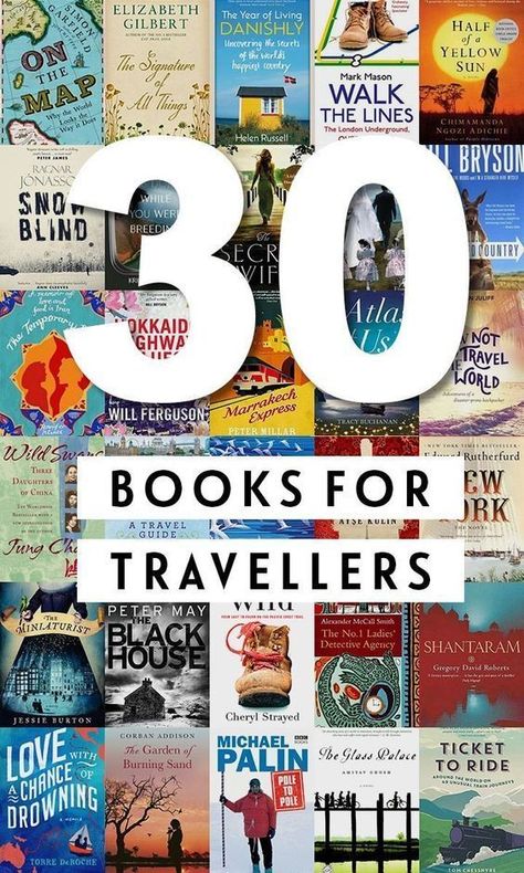 30 wanderlust-inspiring books for travelers, featuring the best fiction, non-fiction and memoirs — travel books to transport you around the world. #TransportHappiness Best Travel Books, Read List, Travel Books, Book Challenge, Travel Reading, Random Ideas, Book Suggestions, Reading Challenge, Book List