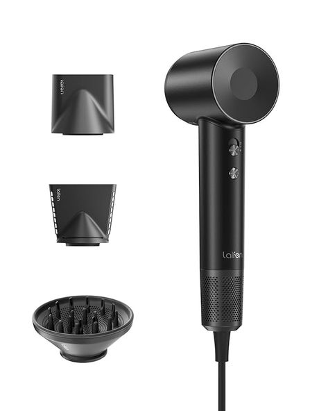 Amazon.com : Laifen Hair Dryer, High Speed 200M Ionic Blow Dryer with 110, 000 RPM Brushless Motor for Fast Drying, Low Noise, Hairdryer with Magnetic Nozzle 2024 upgraded : Beauty & Personal Care Hair Blow Dryer, Ionic Hair Dryer, Hair Damage, Wind Speed, Hair Control, Hair Dryers, Extreme Heat, Blow Dryer, 200m