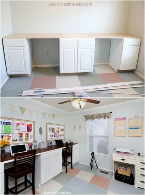 10 Fabulous Repurpose Ideas For Old Kitchen Cabinets #diy #repurpose #upcycle #reuse #crafts #projects Diy Crafts Desk, Repurposed Kitchen, Repurposing Ideas, Old Kitchen Cabinets, Cheap Kitchen Cabinets, Kitchen Cabinets Diy, Kitchen Desks, Homeschool Room, Old Cabinets