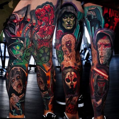 Eigleer Nunes on Instagram: "Star Wars themed leg sleeve @fkirons @eztattooing @tattooproton @industryinks @dlizepro.official #fkirons #industryinks #skinart #tattoo #tattooing #inked #inkedlife #miami #miamitattoos #tattooed #tattooartist #miamitattooartist #bodyart #tattoosociety #tattoolover #ink #inkaddict #besttattoos #tattooculture #tattooartist #ezcartridges #vselectcartridges #yournewfavoriteink #protonstencil" Miami Tattoo, Tattoos And Meanings, Eternity Symbol, The Best Tattoos, Facial Tattoos, May The Fourth, Star Wars Tattoo, Leg Sleeve, Leg Sleeves