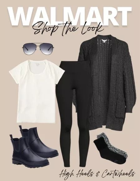 Walmart Outfits, Black Leggings Outfit, Plus Size Fall Outfit, Walmart Fashion, Fashion Templates, Lazy Day Outfits, Casual Fall Outfits, Business Casual Outfits, Mode Inspiration