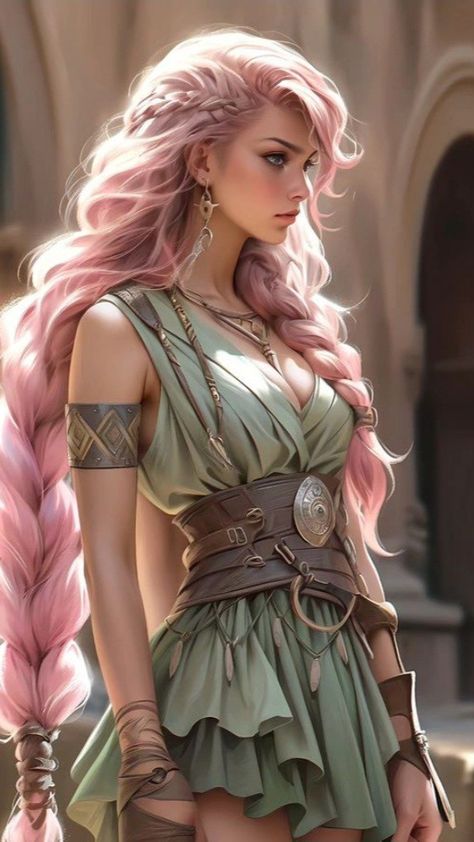 Dnd Sorcerer Art, Dnd Princess, Movie Hairstyles, Npc Art, Spirit Costume, Dnd Druid, Dnd Inspiration, Dnd Ideas, Book Board