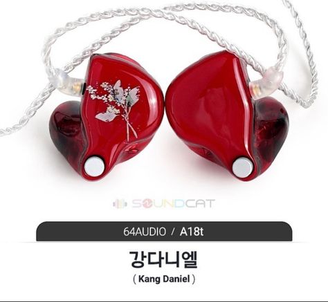 Red In Ear Monitor Kpop, Cute In Ear Monitors, Red In Ear Monitor, Ear Piece Kpop, Ear Monitors, In Ear Monitor, Ear Piece, In Ear Monitors, Ghost