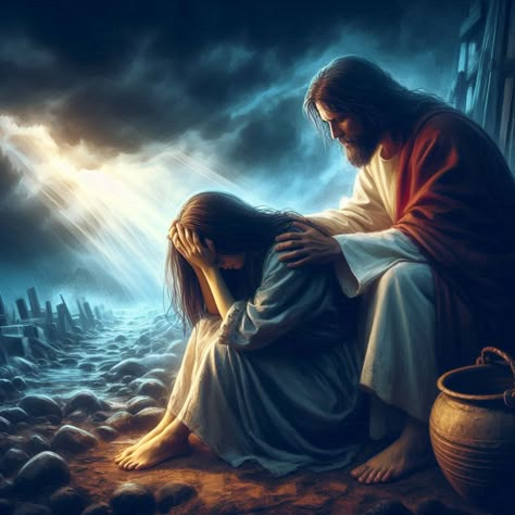 Jesus Comforting Woman, Jesus Holding Woman, Jesus Holding Me, Jesus Hugging Me, Jesus Pictures Powerful, Jesus Crying, Jesus With Me, Jesus Comforting, Jesus And Me