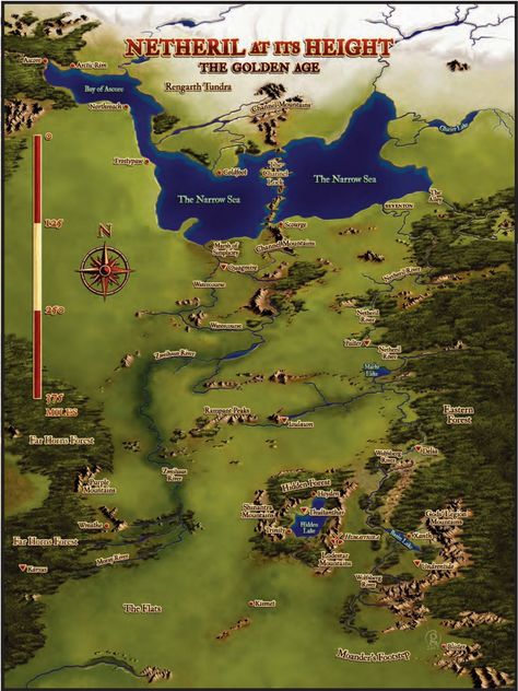 Faerûn - Netheril - Golden Age Icewind Dale, Village Map, Rpg World, Hidden Forest, Amazing Maps, Fantasy Maps, Forgotten Realms, Forest Mountain, Dungeon Maps