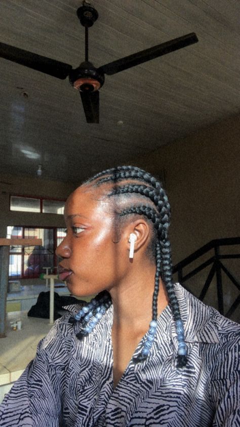 6 Cornrows, Protective Hairstyle, Luscious Hair, Natural Hair Styles Easy, Cornrows Braids, Cornrow, African Print Dresses, Kevin Durant, Print Dresses