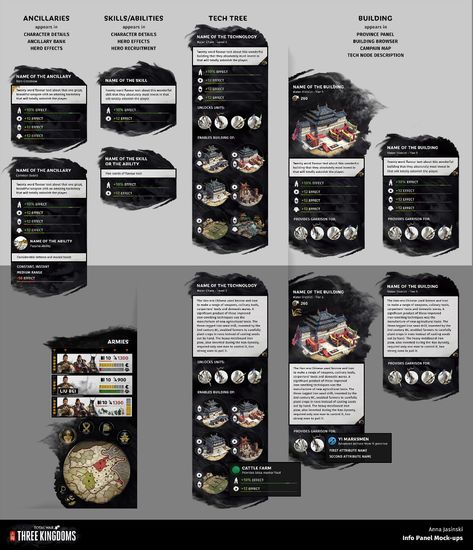 Three Kingdoms, Game Ux Design, Game Interface Design, Gaming Ui Design, Game Gui Design, Game User Interface, Game Ui Design User Interface, Graphic Design Portfolio Layout, Ocean Illustration