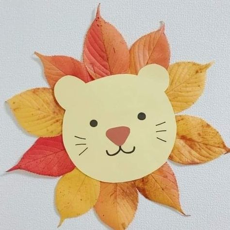 Fun Fall Crafts, Fall Arts And Crafts, Toddler Arts And Crafts, Family Fun Day, Hand Crafts For Kids, Leaf Crafts, Diy Crafts For Kids Easy, Autumn Crafts, Fall Crafts For Kids