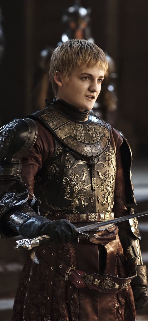 Lannister Armor, Prince Joffrey, Game Of Thrones Show, Jack Gleeson, King Joffrey, Game Of Thrones Outfits, Joffrey Baratheon, Got Costumes, House Lannister