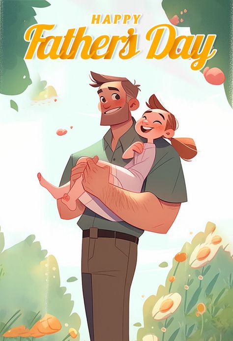 Happy Fathers Day Poster, Fathers Day Poster, Simple Cartoon, Propaganda Posters, Love Gif, Psd Free Download, Poster Template, Free Psd, Graphic Design Templates